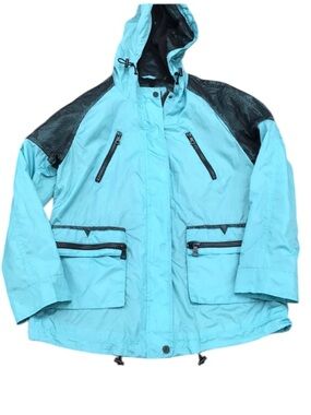 🔻NWOT Sam Edelman Mar Mesh Trim Rain Jacket Size Medium